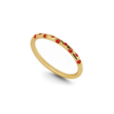 Dainty Constellation Birthstone Ring