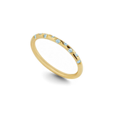 Dainty Constellation Birthstone Ring