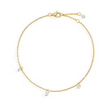Dainty Diamond Station Bracelet