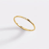 Dainty Diamonds Stacking Ring