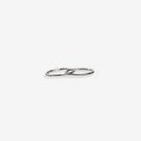 Dainty Diamonds Stacking Ring
