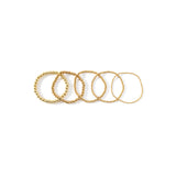 Dainty Gold Beaded Bracelet