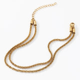 Dainty Layered Anklet