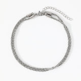 Dainty Layered Anklet