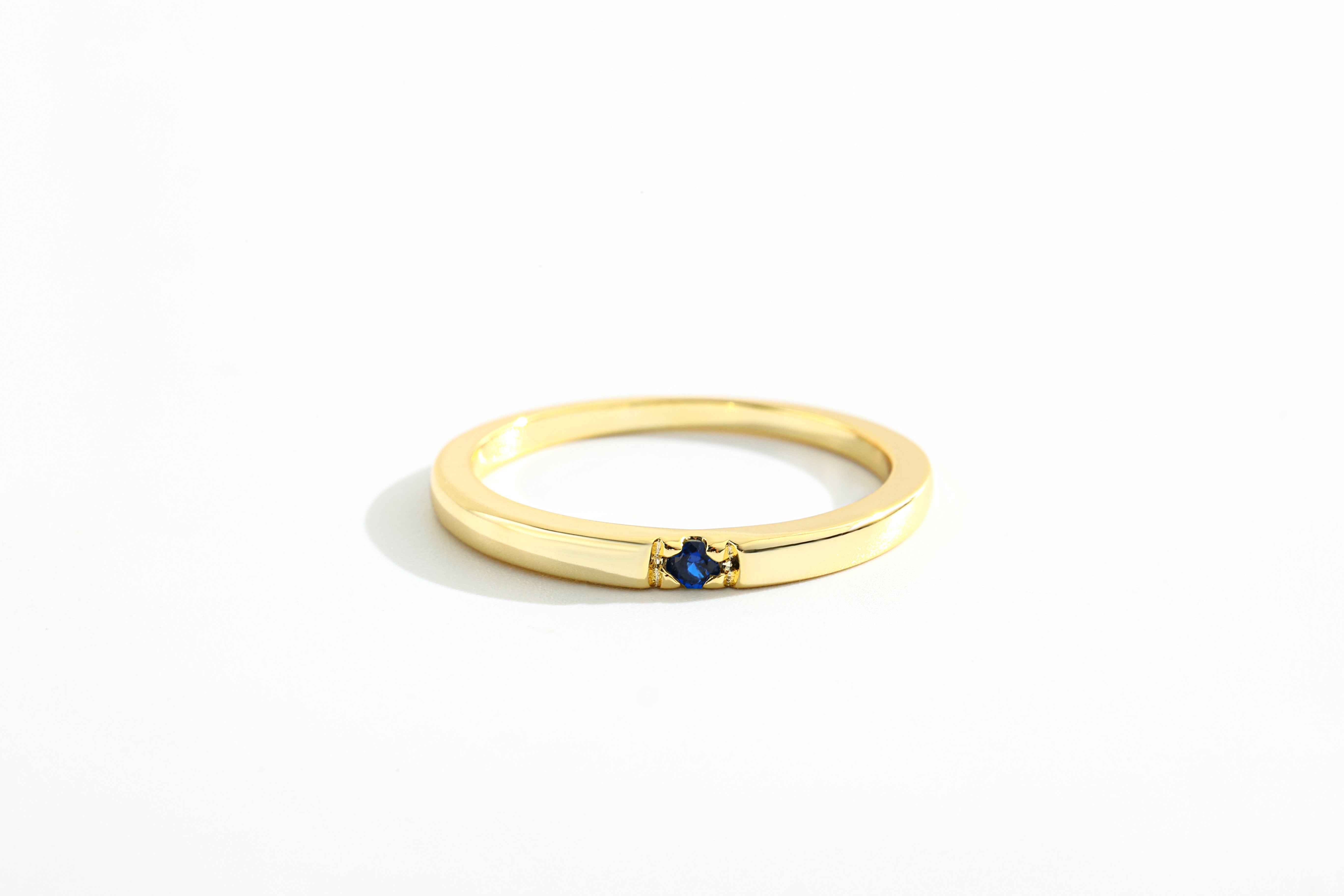 Dainty Stackable Birthstone Ring