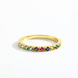 Dainty Stackable Birthstone Ring