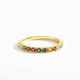 Dainty Stackable Birthstone Ring