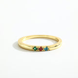 Dainty Stackable Birthstone Ring