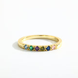 Dainty Stackable Birthstone Ring
