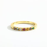 Dainty Stackable Birthstone Ring