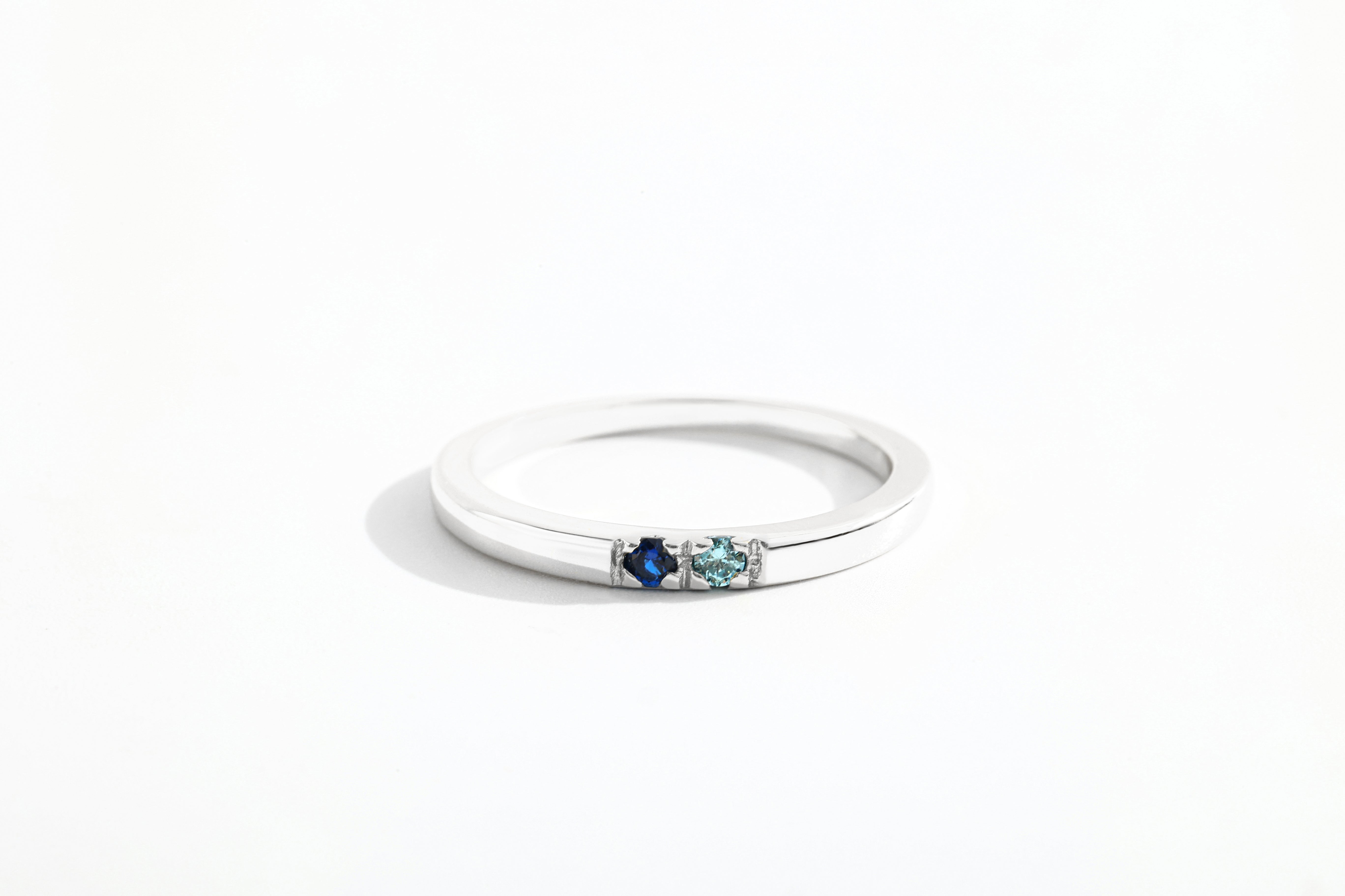 Dainty Stackable Birthstone Ring