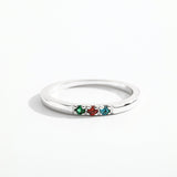 Dainty Stackable Birthstone Ring
