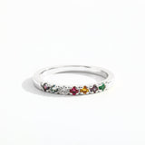 Dainty Stackable Birthstone Ring