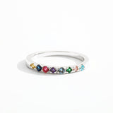 Dainty Stackable Birthstone Ring
