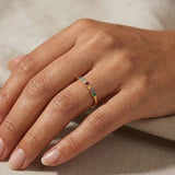 Dainty Stackable Birthstone Ring