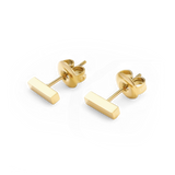 Dainty Bar Stud Earrings