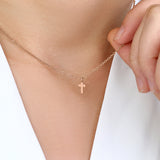Dainty Cross Pendant