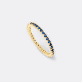 December Birthstone Eternity Stacking Ring