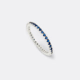 December Birthstone Eternity Stacking Ring