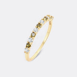 Diamond & Gemstone Stackable Ring