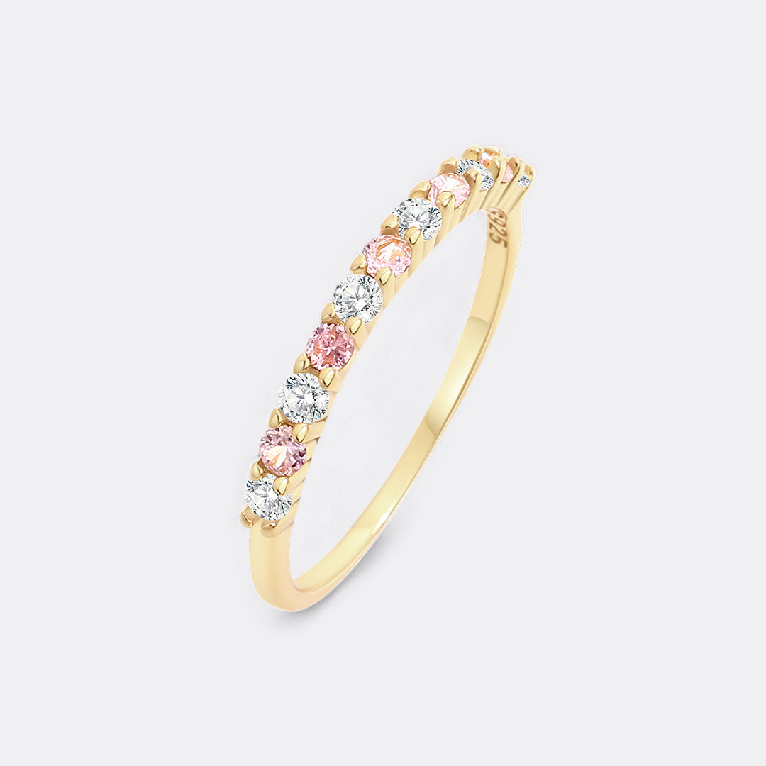 Diamond & Gemstone Stackable Ring