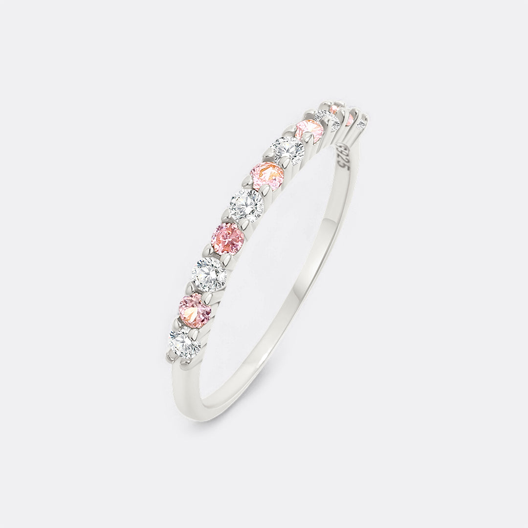 Diamond & Gemstone Stackable Ring