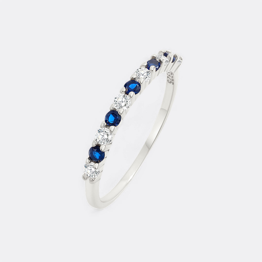Diamond & Gemstone Stackable Ring