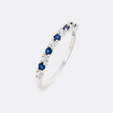 Diamond & Gemstone Stackable Ring