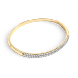 Domed Pave Cuff Bracelet