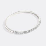 Domed Pave Cuff Bracelet
