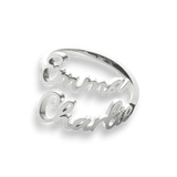 Double Name Ring