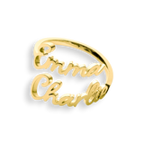 Double Name Ring