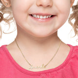Fairy Name Necklace – Close Fit