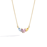 Elegant Family Birthstone Necklace