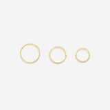 Eternity Crystal Cartilage Hoop Earrings | 16g