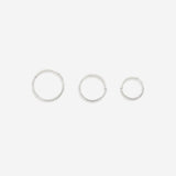 Eternity Crystal Cartilage Hoop Earrings | 16g