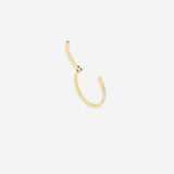 Eternity Crystal Cartilage Hoop Earrings | 16g