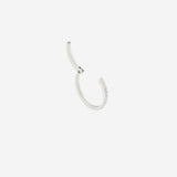 Eternity Crystal Cartilage Hoop Earrings | 16g