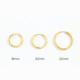 Everyday Hinging Hoop Earring