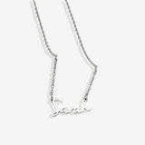 Fairy Name Necklace – Close Fit