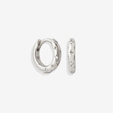Falling Stars Huggie Hoop Earrings