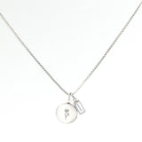 Family Birth Flower Locket Necklace with Birthstone