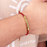 Don't Let The Hard Days Win Inspire Bracelet