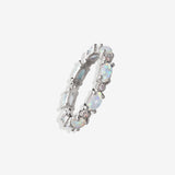 Eternity Fire Opal Ring