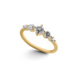 Five Stone Statement Birthstone Ring