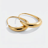 Fluid Hoop Earrings