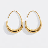 Fluid Hoop Earrings