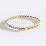 God Is Within Her - Psalm 46:5 Beaded Inspire Bracelet