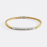 God Is Within Her - Psalm 46:5 Beaded Inspire Bracelet