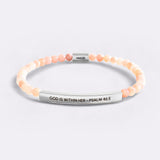 God Is Within Her - Psalm 46:5 Beaded Inspire Bracelet